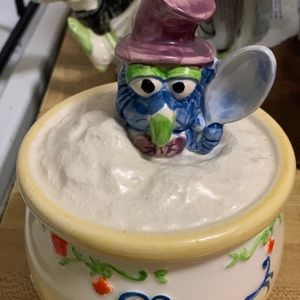 Gonzo muppets sugar holder vintage